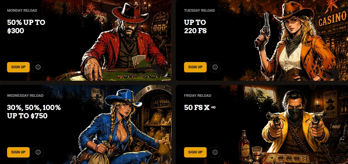Bonuses Vegas Hunter